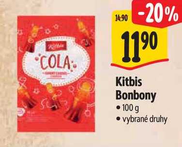 Kitbis Bonbony, 100 g