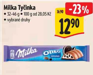 Milka Tyčinka, 32-46 g
