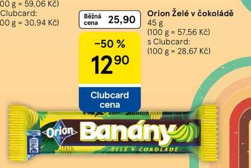 Orion Želé v čokoládě, 45 g  