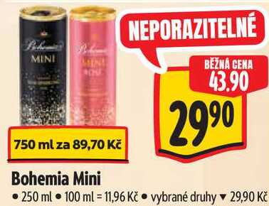 Bohemia Mini, 250 ml