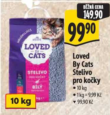 Loved By Cats Stelivo pro kočky, 10 kg