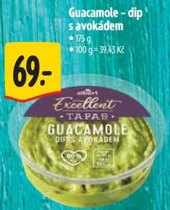 Guacamole - dip s avokádem, 175 g 