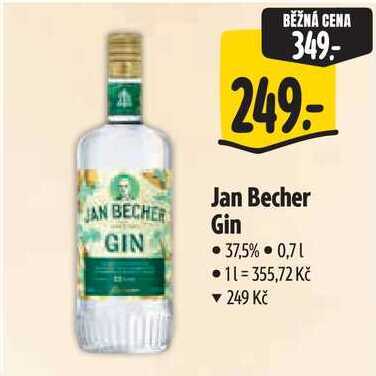 Jan Becher Gin, 0,7 l