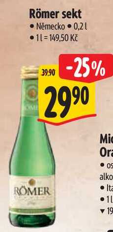Römer sekt, 0,2 l