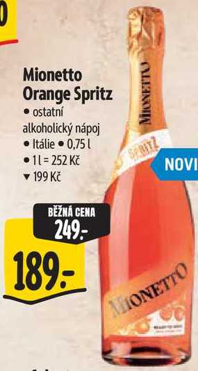 Mionetto Orange Spritz, 0,75 l