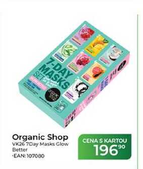 Orrganic Shop VK26 7Day Masks Glow Better