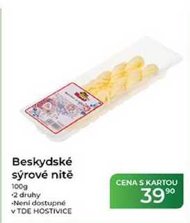 Beskydské sýrové nitě 100g