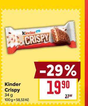 Kinder Crispy 34 g