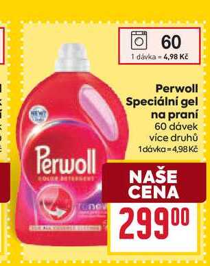 Perwoll Speciální gel na praní 60 dávek