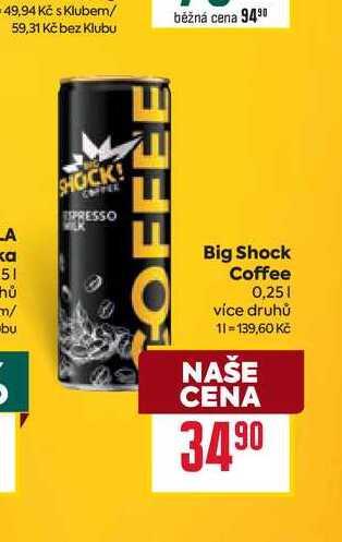 Big Shock Coffee 0,25l