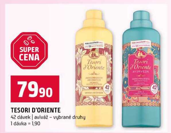 Tesori d'Oriente 42 dávek aviváž vybrané druhy