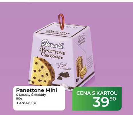 Panettone Mini S kousky Čokolády 90g
