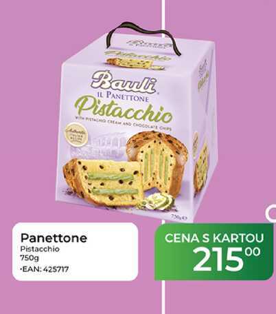 Panettone Pistacchio 750g