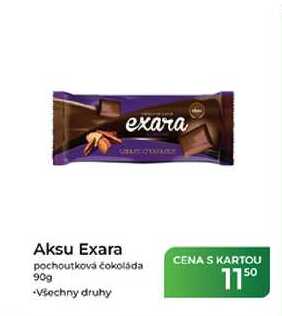 Aksu Exara pochoutková čokoláda 90g