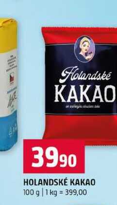 HOLANDSKÉ KAKAO 100 g