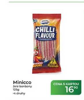Minicco želé bonbony 1250g 
