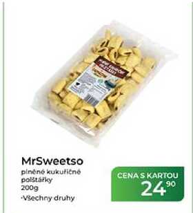 MrSweetso piněné kukuřičné polštářky 200 g