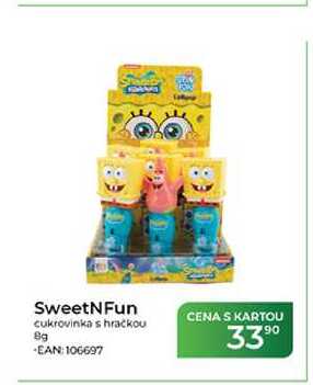 SweetNFun cukrovinka s hračkou 8 g