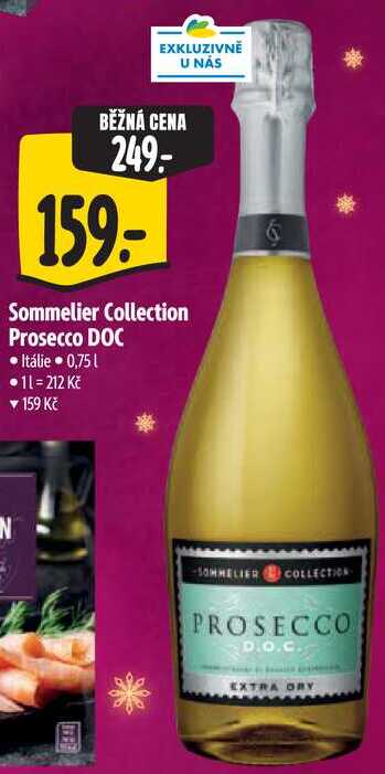 Sommelier Collection Prosecco DOC, 0,75 l