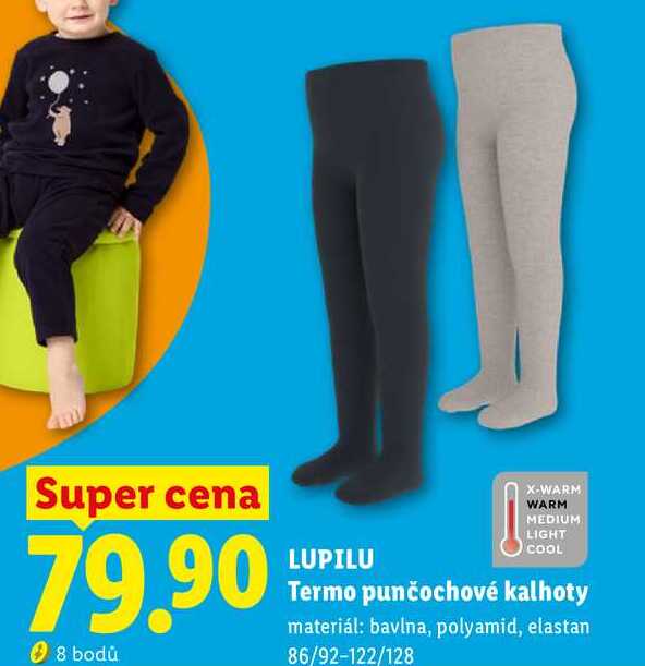 LUPILU I Termo punčochové kalhoty