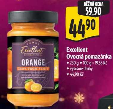 Excellent Ovocná pomazánka, 230 g