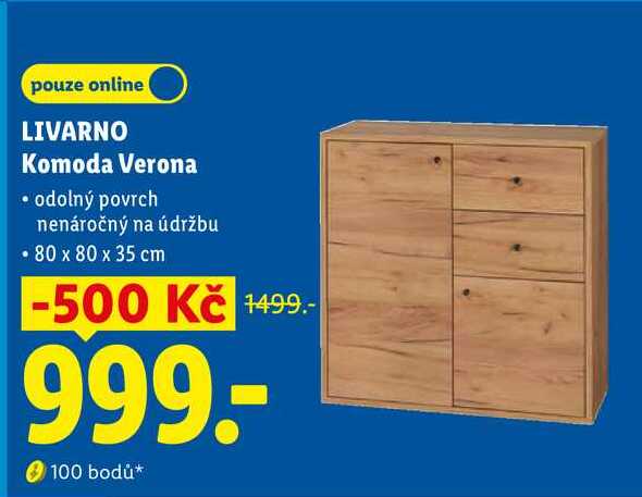 LIVARNO Komoda Verona