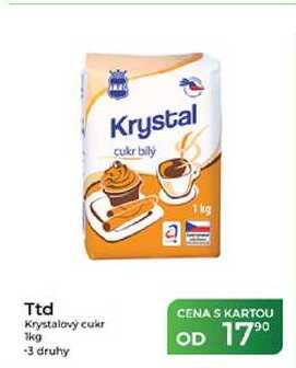 Ttd Krystalový cukr 1kg