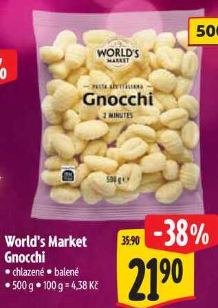 World's Market Gnocchi, 500 g