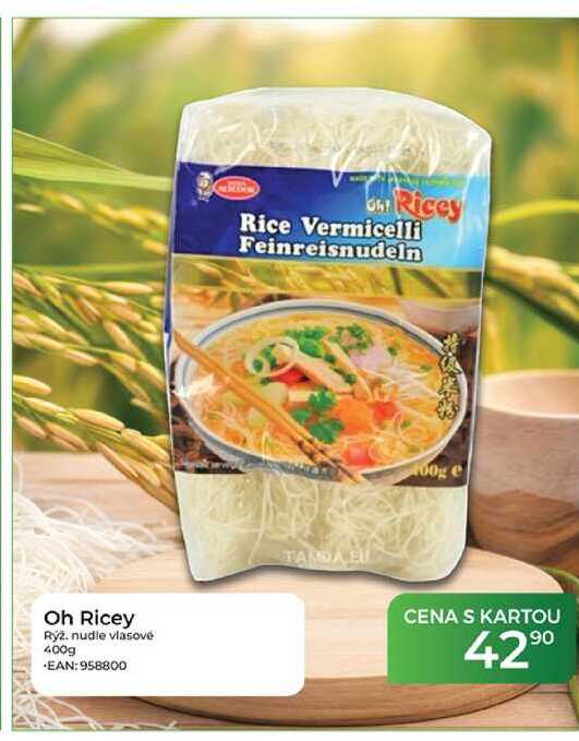 Oh Ricey Rýž. nudle vlasové 400g