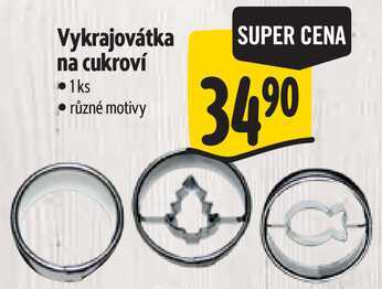 Vykrajovátka na cukroví, 1 ks