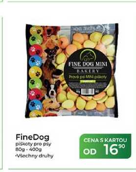 FineDog piškoty pro psy 80g-400g  