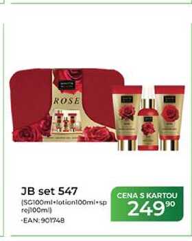 JB set 547 (SG100ml+lotion100ml-sp roj100ml)