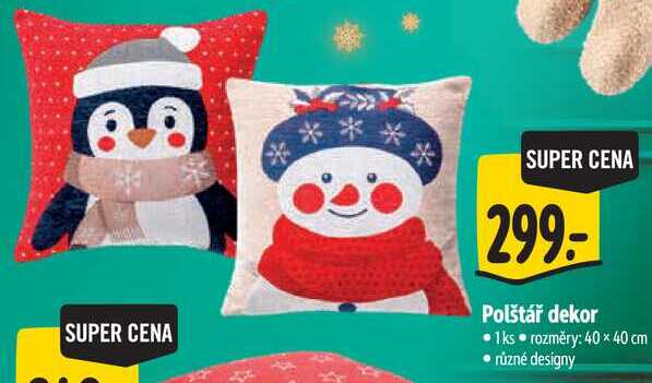 Polštář dekor