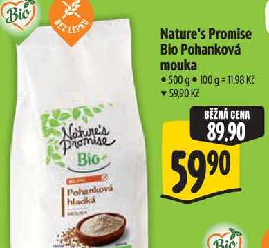  Nature's Promise Bio Pohanková mouka 500 g 