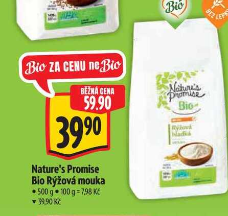  Nature's Promise Bio Rýžová mouka  500 g 