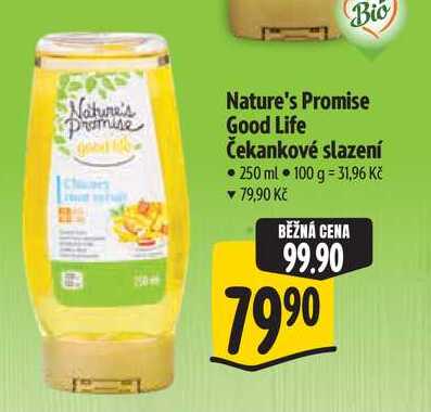 Nature's Promise Good Life Čekankové slazení 250 ml