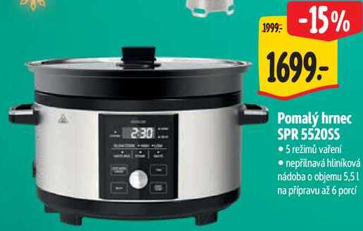 Pomalý hrnec SPR 5520SS