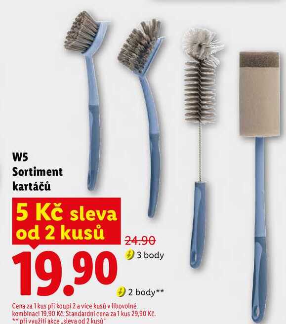 W5 Sortiment kartáčů