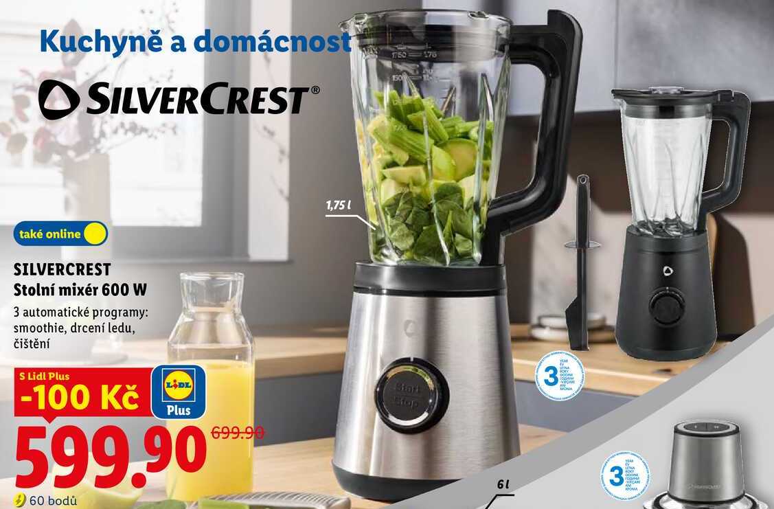 SILVERCREST Stolní mixér 600 W