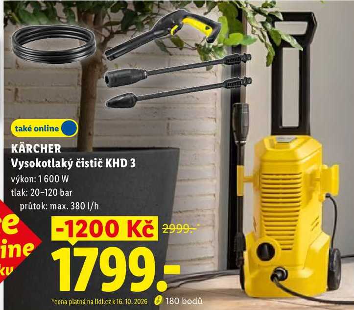 KÄRCHER Vysokotlaký čistič KHD 3