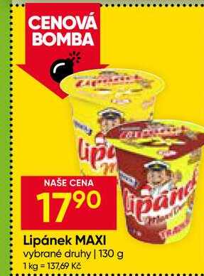 Lipánek MAXI vybrané druhy 130 g