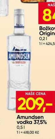 Amundsen vodka 37,5% 0,5l