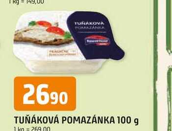 TUŇÁKOVÁ POMAZÁNKA 100 g 