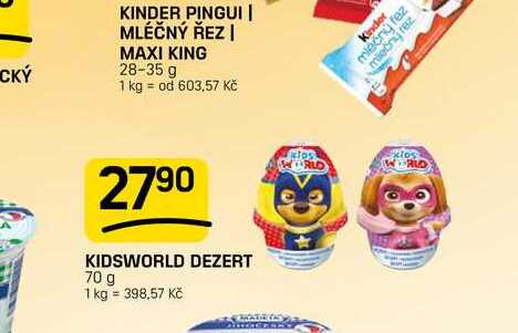 KIDSWORLD DEZERT 70 g