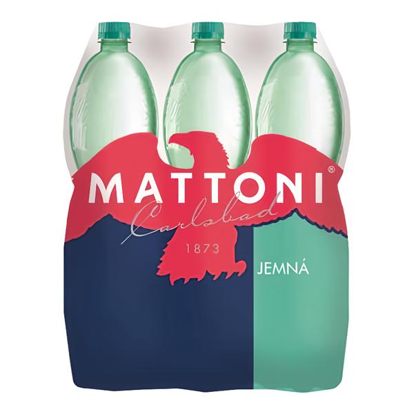 Mattoni Jemně perlivá přírodní minerální voda 6x1,5l