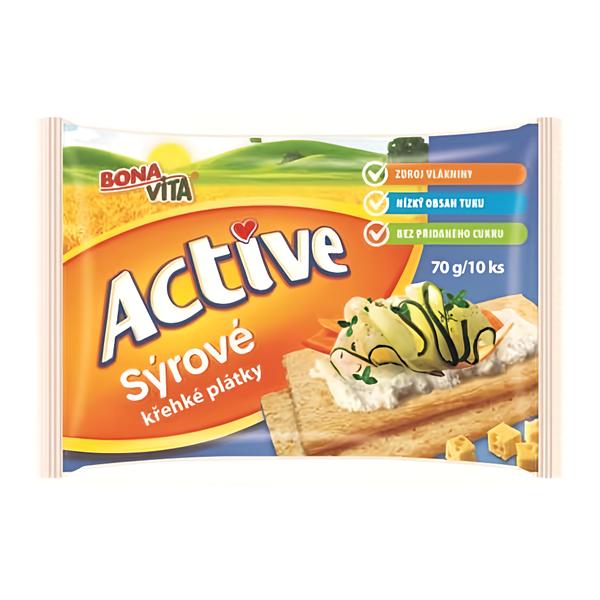 Bonavita Active Křehké plátky sýrové