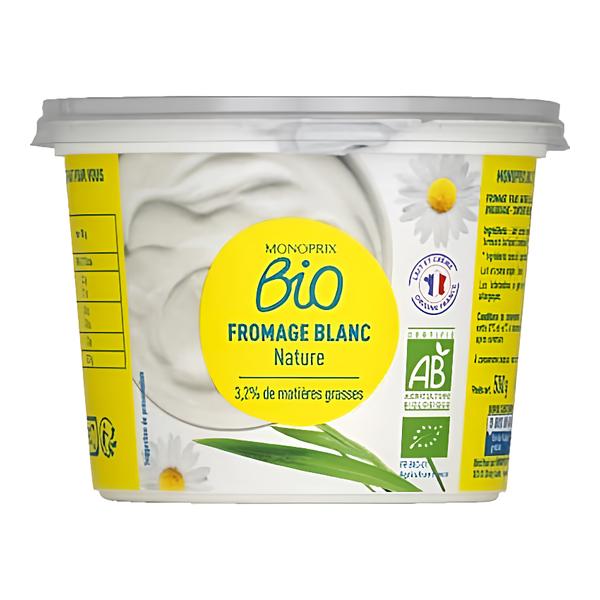 Monoprix BIO Bílý jogurt 3,2%