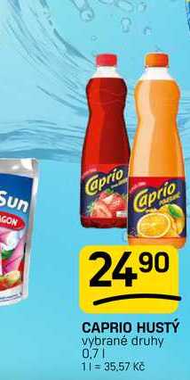 CAPRIO HUSTÝ vybrané druhy 0,7l