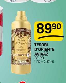 TESORI D'ORIENTE AVIVÁŽ 38 PD