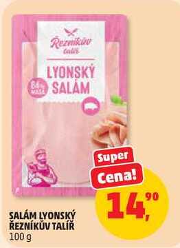 SALÁM LYONSKÝ ŘEZNÍKŮV TALÍŘ, 100 g 
